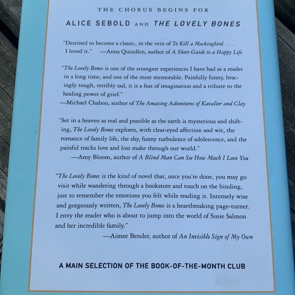 The Lovely Bones Hardcover Book by Alice Sebold - Picture 3 of 5